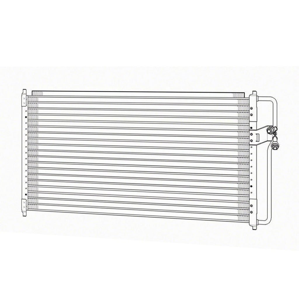 Replacement A/C Condenser with Factory Air for Toyota Hilux (2005–2015)