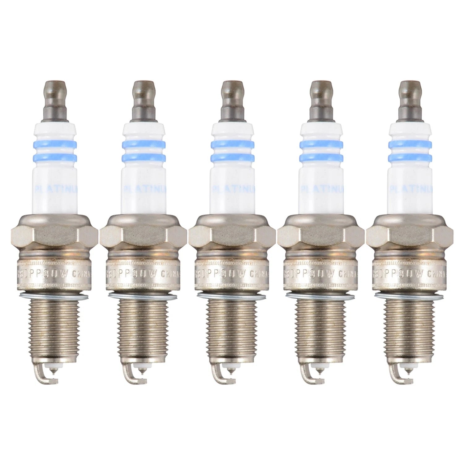 5pc Platinum Spark Plug Set for Audi 5000, Eurovan, Transporter (1980–1997)