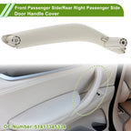 Door Panel Handle Pull Trim Cover for BMW X5 F15 (2014–2018) No. 51417345334 Gray White