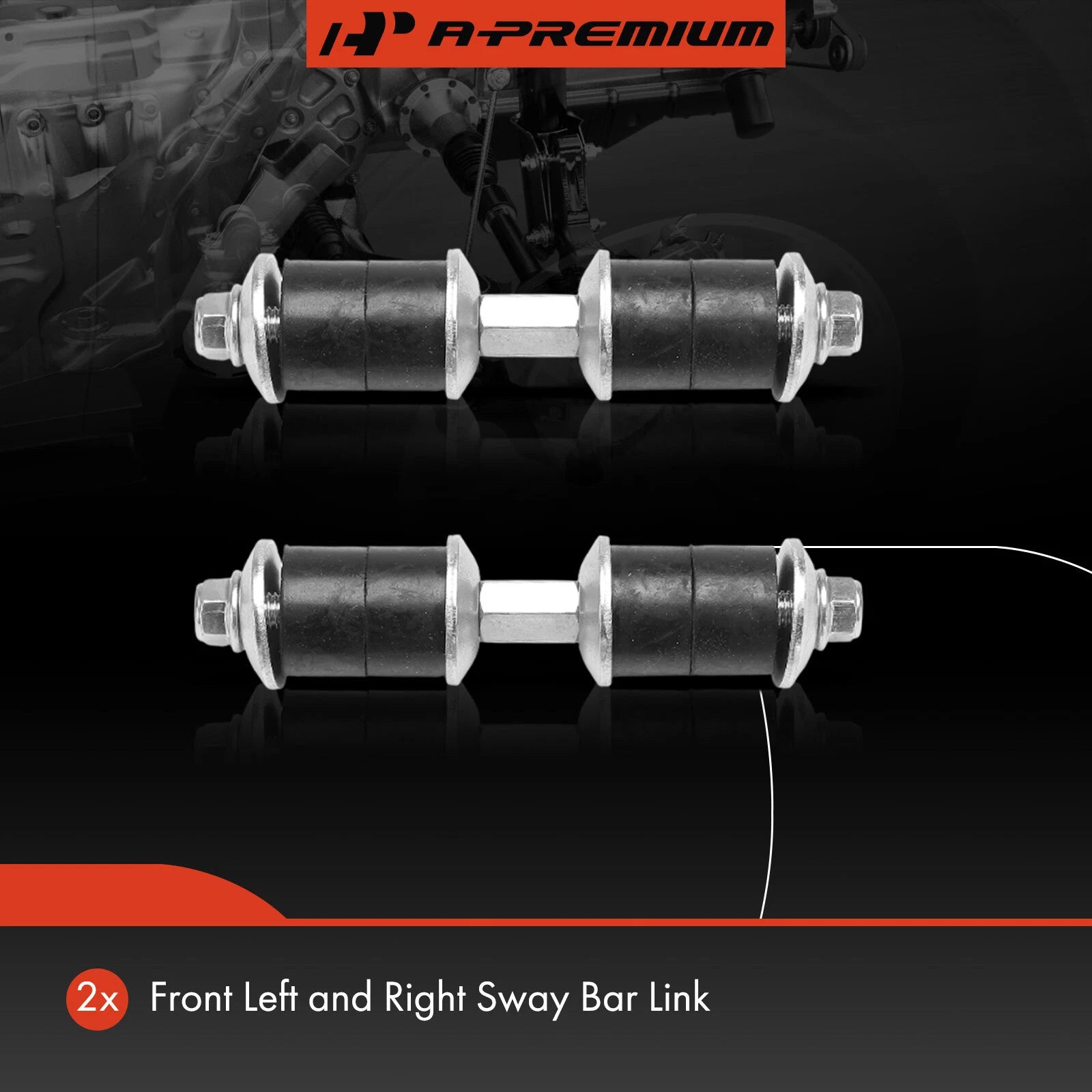 2X Front Stabilizer Bar Link for Nissan Frontier (1998-2004)