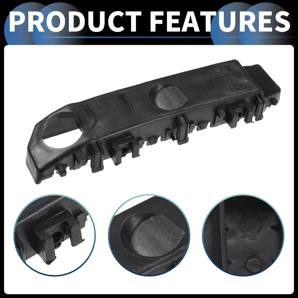 1pc Left Front Bumper Retainer Bracket No. 86513A7000 for Kia Forte5 (2014–2018)