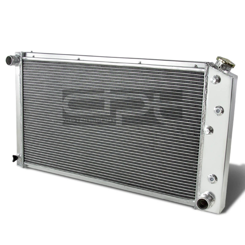 3-Row Aluminum Racing Cooling Radiator for Chevy Chevelle/Caprice (1968–1976)