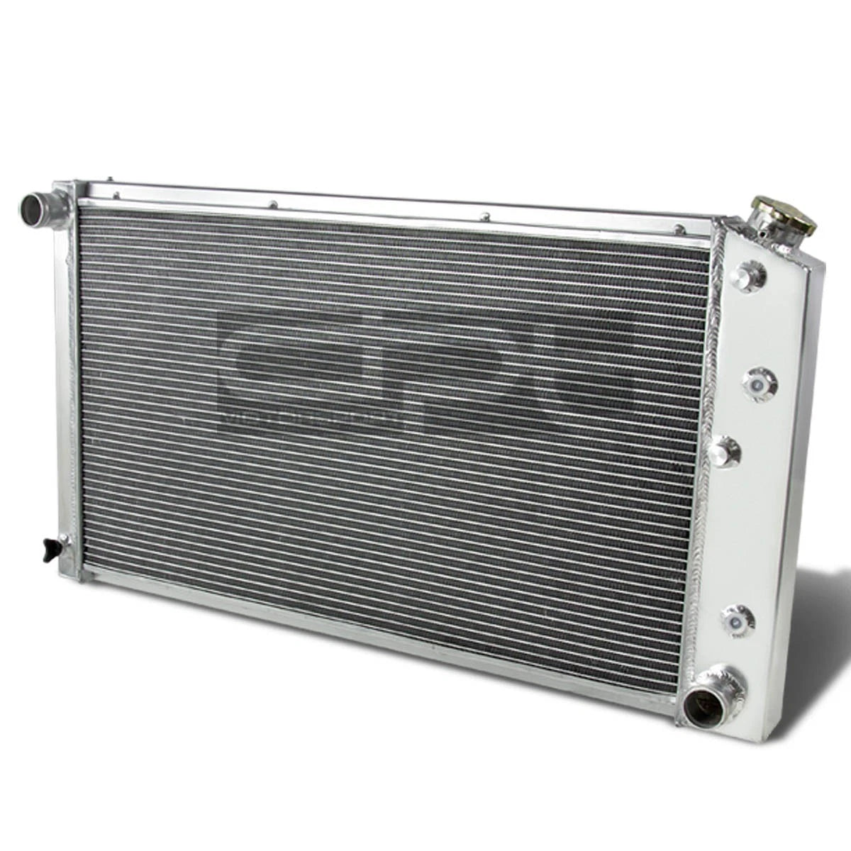3-Row Aluminum Racing Cooling Radiator for Chevy Chevelle/Caprice (1968–1976)