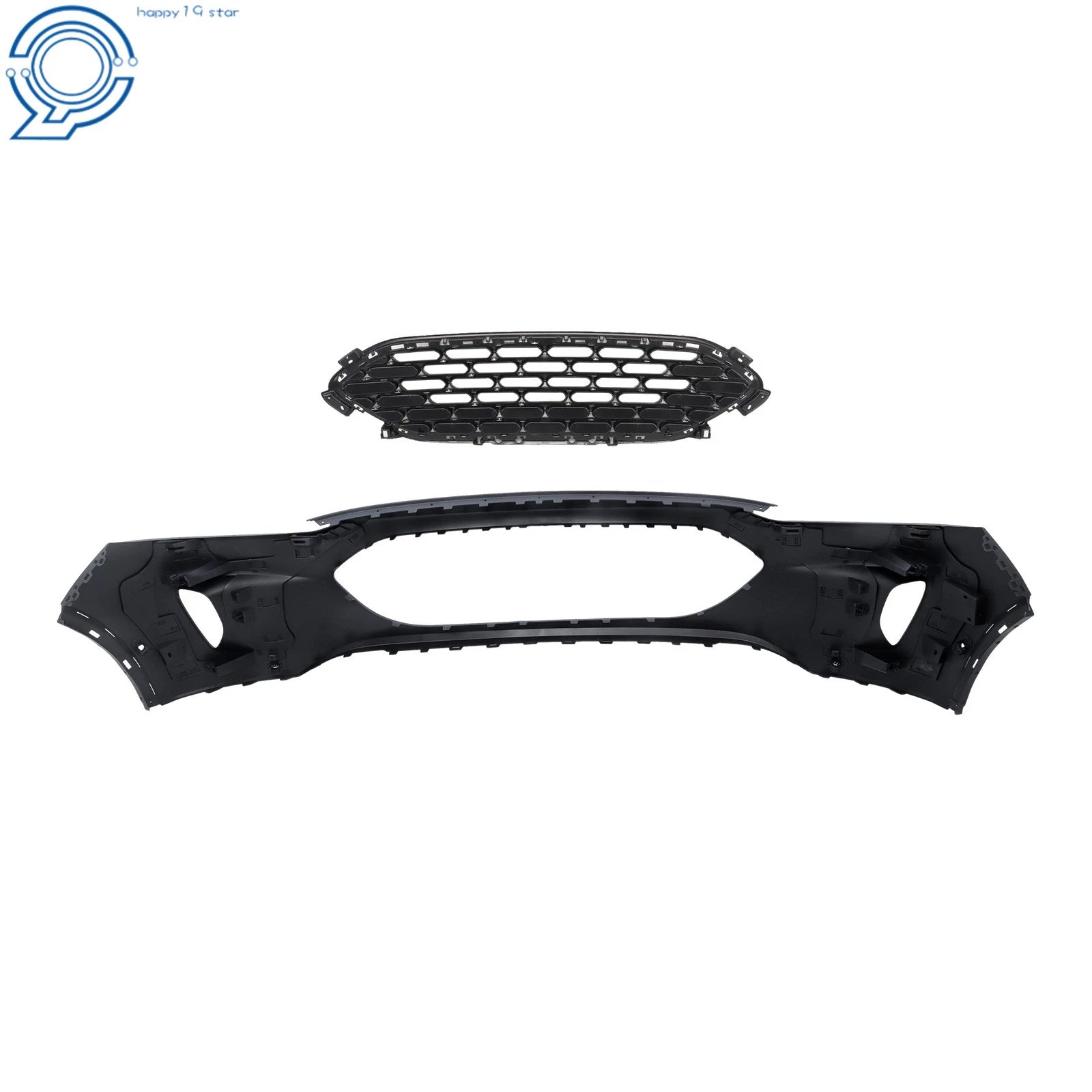 Complete Front Bumper & Chrome Grille for Ford Escape (2020-2022)