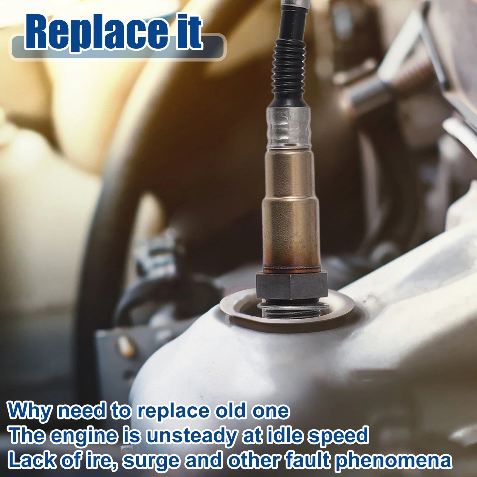 Oxygen Sensor for Audi A8 Quattro V8 (2004–2005) No. 11787529980/94860612802