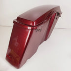 Left Saddlebag and Lid for Harley Davidson Touring (1996–2013) - Red