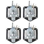 Set of 4 Stainless Steel T-Latch for RV Tool Box Door Lock