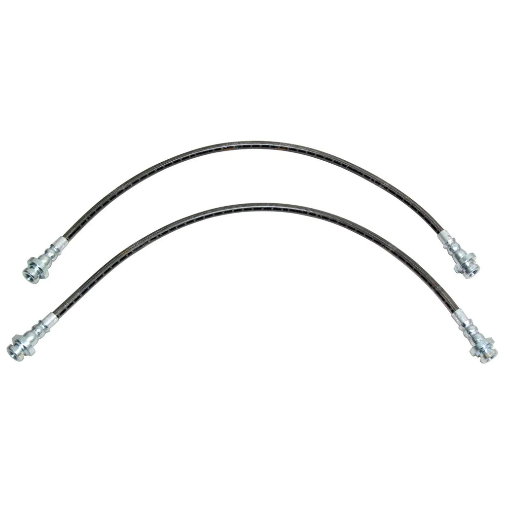 Extended Rear Braided Brake Hose Lines for Nissan Navara D40 4wd Ute