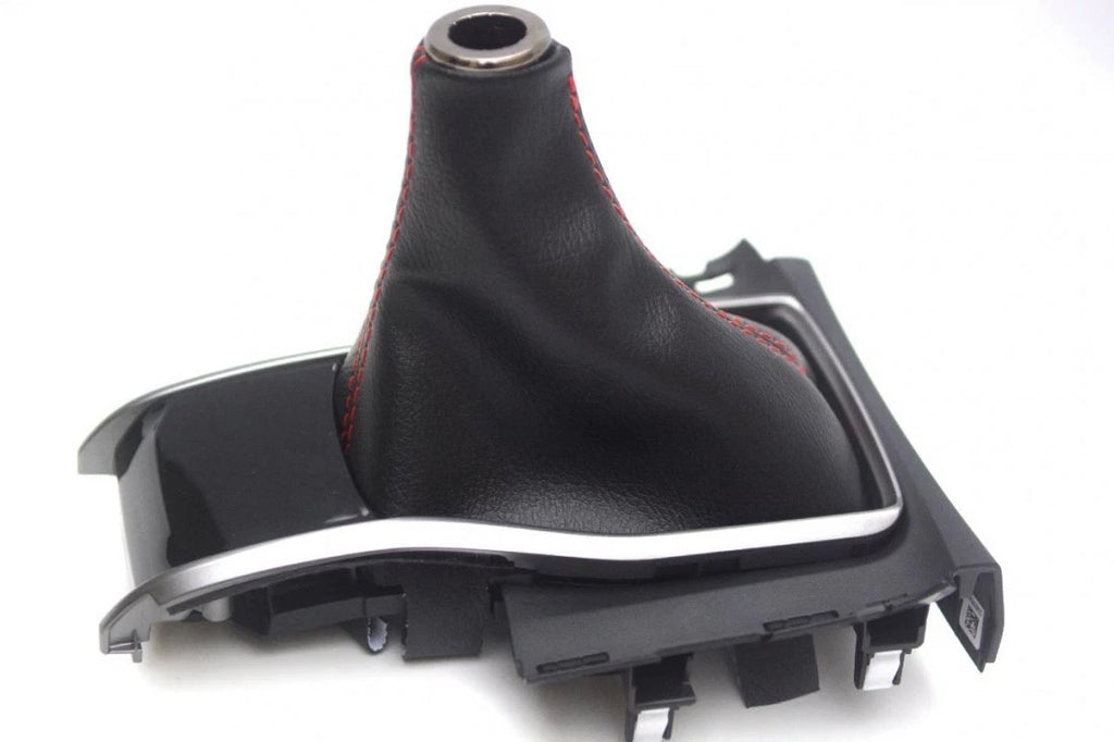 Manual Shift Boot Cover for Honda Civic (2016–2019) Red Stitch