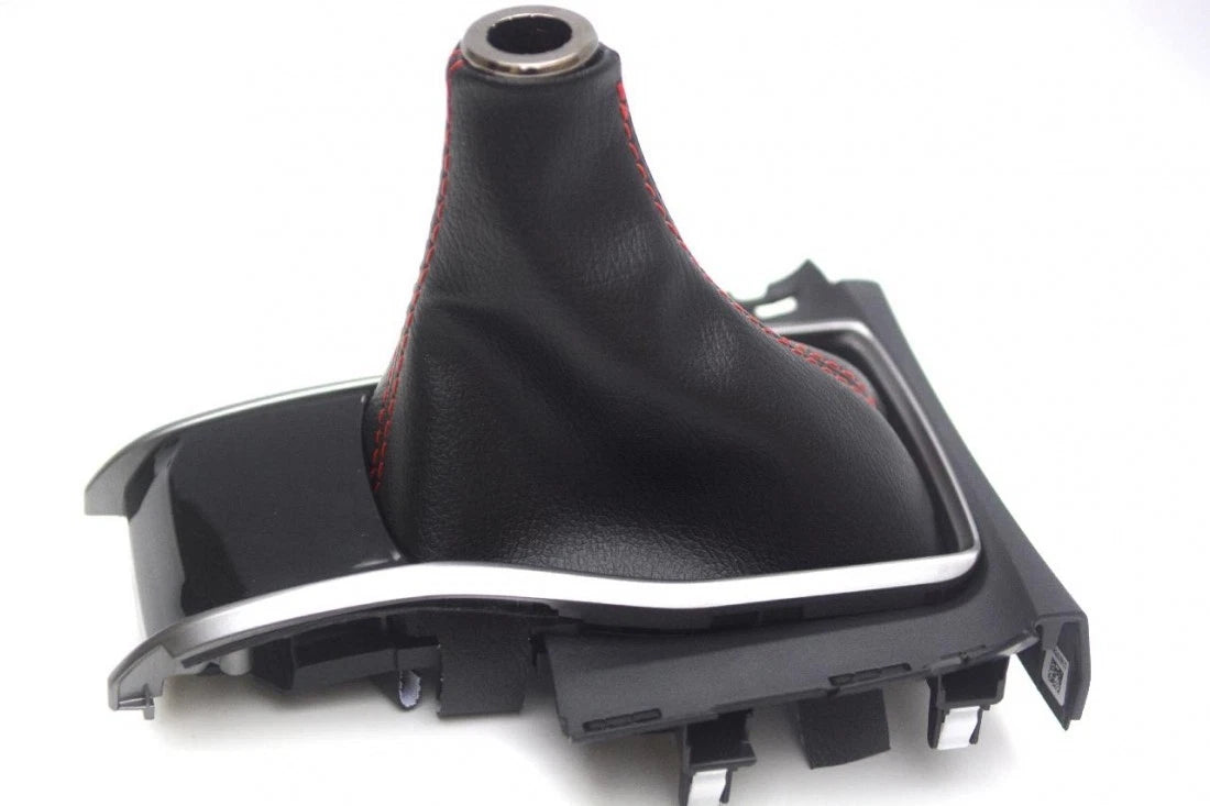 Manual Shift Boot Cover for Honda Civic (2016–2019) Red Stitch