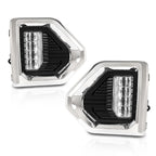 LED Fog Lights for GMC Sierra 1500 Denali (2019–2022) with Chrome Bezel