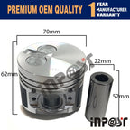Overhaul Rebuild Kit TK370 TK3.70 for Thermo King Yanmar 370