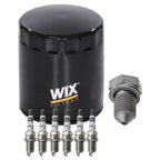 Wix Engine Oil Filter & NGK 6 Iridium IX Spark Plugs for Audi A4 A6 (2000–2006)