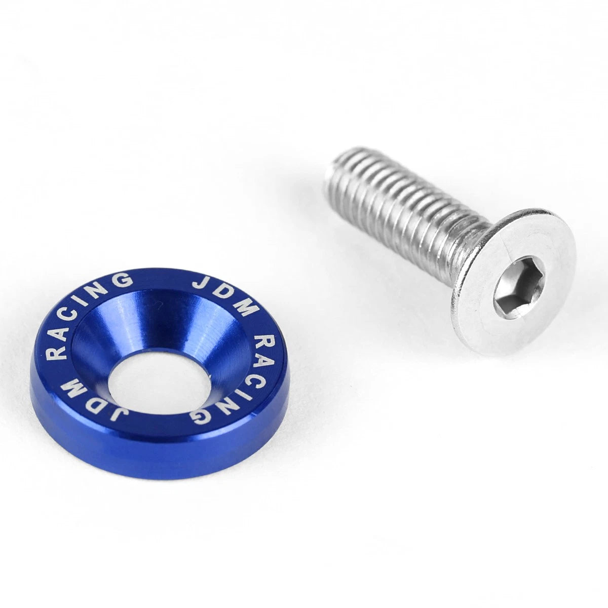 20 Pcs Blue 20mm Aluminum Fender Washers for M6 x 1.0 Bolt Holes