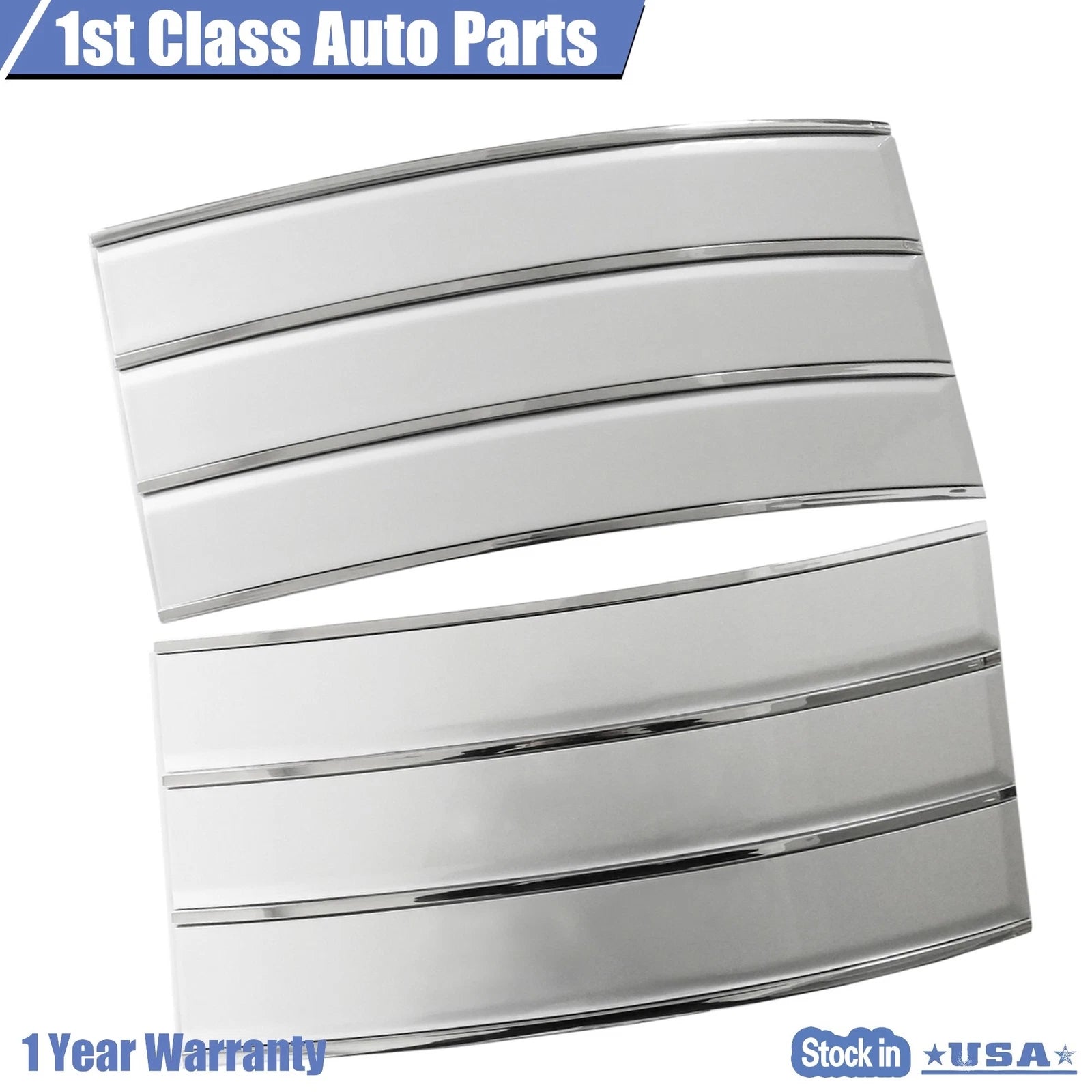 Set of 2 Chrome Door Moldings for Land Rover Range Rover (2013–2018)