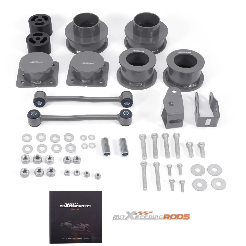 2" Lift Spacer Set + Sway Bar + Shock Extender for Jeep Gladiator JT (2019–2024)