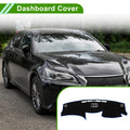 Dashboard Cover for Lexus GS (2006–2011) Black Blue 1Pc