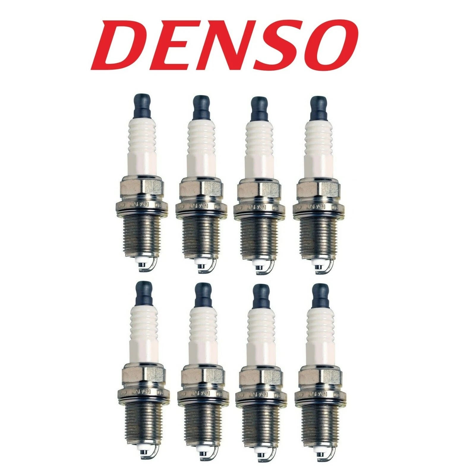 Set of 8 Spark Plugs Denso for Audi Nissan Mazda Toyota Scion