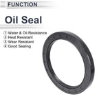 Set of 5 Oil Seal Rotary Shaft Seal NBR Rubber 100x130x12mm
