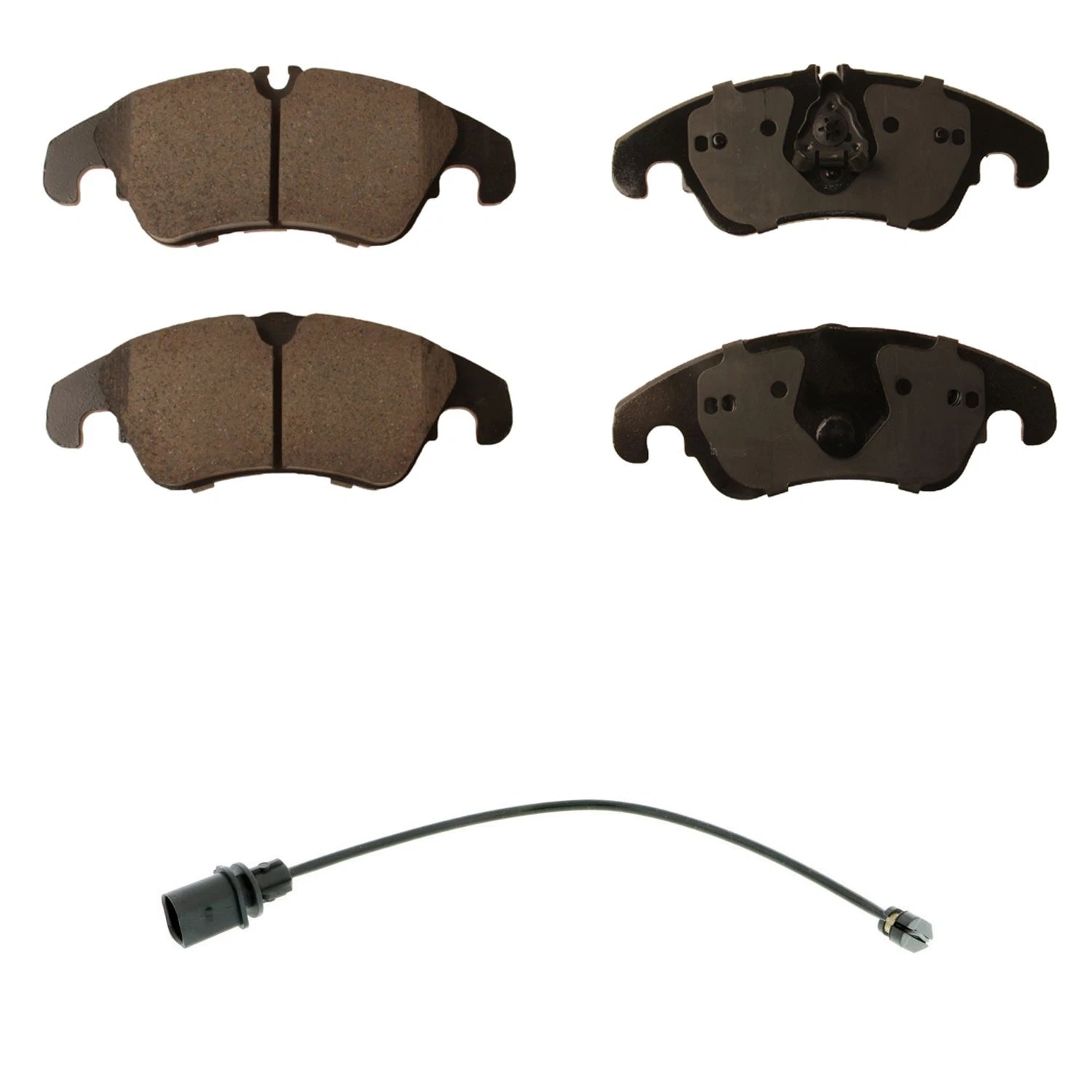 Hella Front Low-Met Disc Brake Pad w/Sensor for Audi A4 A5 S5 Allroad (2008–2023)