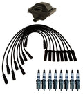 Ignition Wires & Spark Plugs Kit for Chevrolet K2500 K3500 (1990–1999)