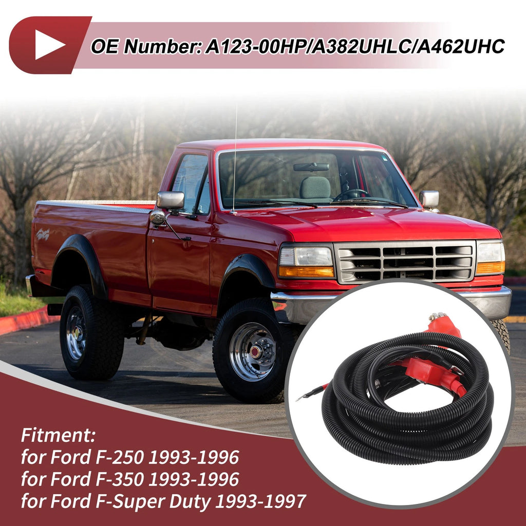 Battery Connecting Cable Positive Poles for Ford F-350 (1997) No.A12300HP/A382UHLC