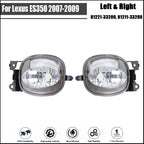 Set of 2 Chrome Fog Light Lamps for Lexus ES350 (2007â2009)