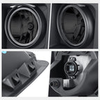 Fog Lights for GMC Sierra 1500 (2014–2015) Smoked Lens w/Switch