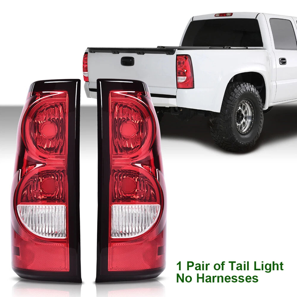 Tail Lights for Chevy Silverado 1500 2500 3500 HD (2003–2006) L+R