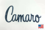 Metal Emblem Sign Script Logo for Chevrolet Camaro (1970–1974)