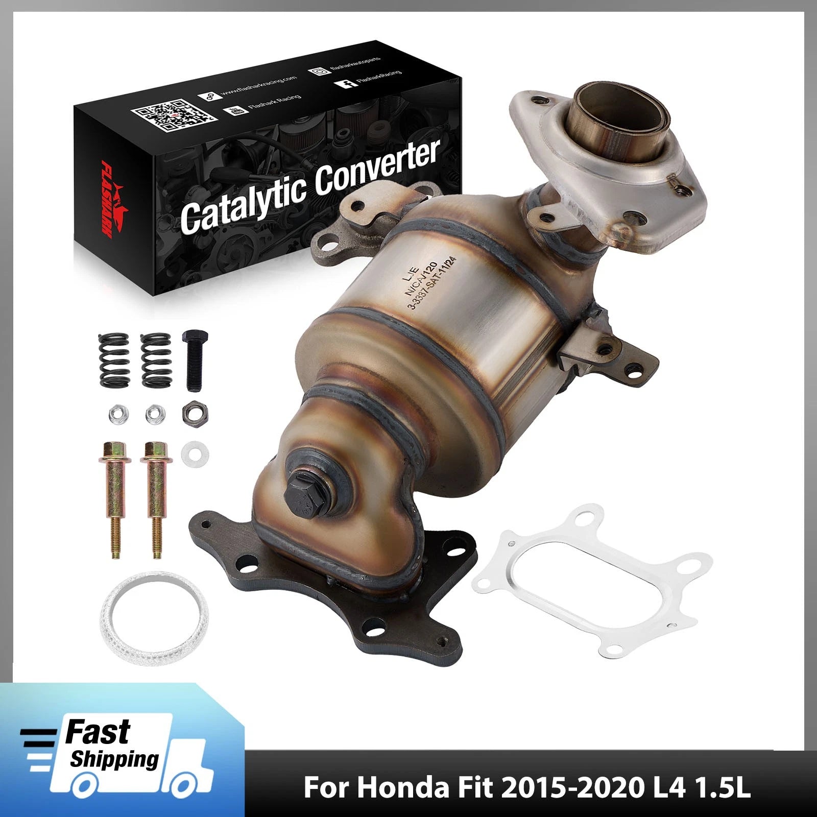 Front Catalytic Converter for Honda Pilot 1.5L (2015–2020)
