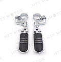 1.5" Highway Radical Flame Foot Peg Clamp for Harley Sportster 883 XL1200 (1986–2023)