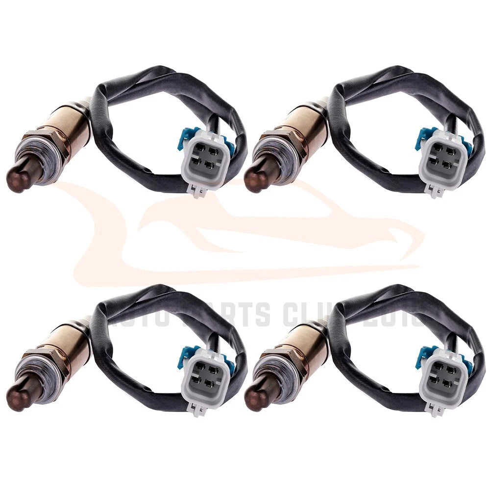 Set of 4 Oxygen Sensors O2 for 2003-2005 GMC Chevy Yukon Tahoe 5.3L