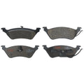 Set of 4 Disc Brake Pads for Dodge Grand Caravan (2001–2007)