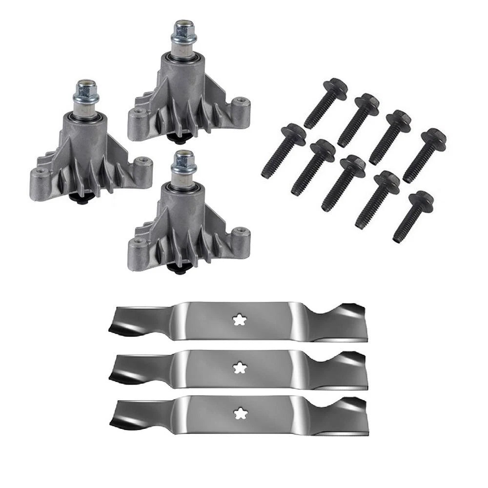 50" Blade Kit with Spindles & Mounting Bolts for AYP (Replaces 137380)