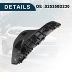 1pc Right Front Bumper Retainer Bracket No. 525350D230 for Toyota Yaris (2016–2020)