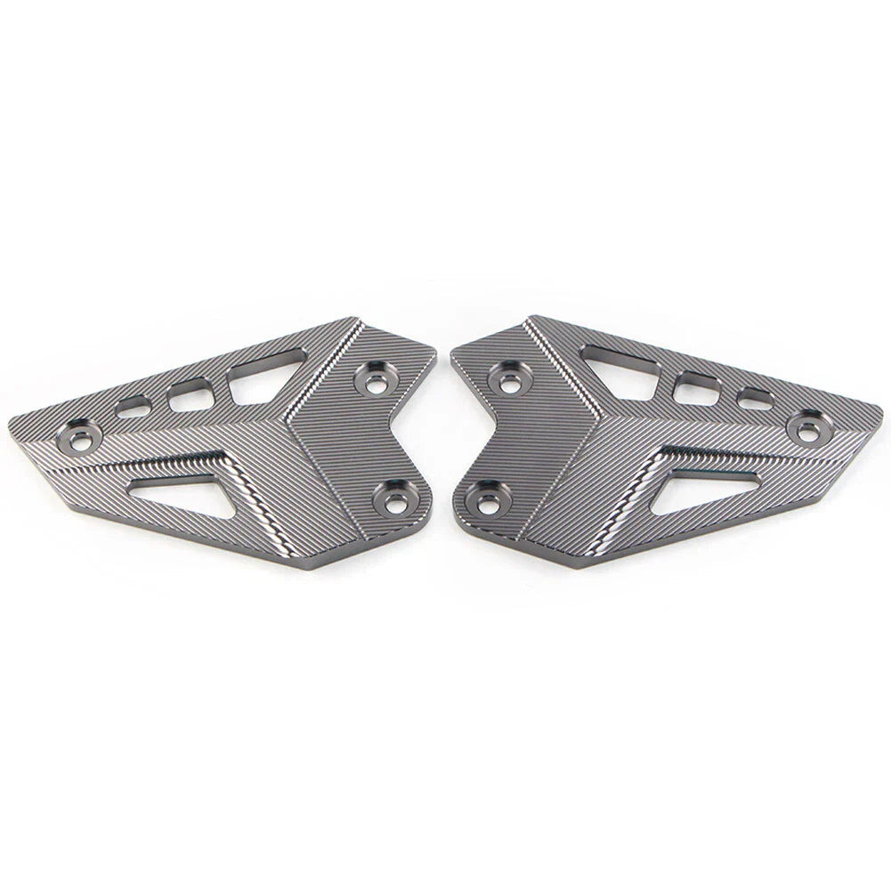 Rear Footrest Heel Plates Guard Protector for KAWASAKI Z900 (2017-2023)