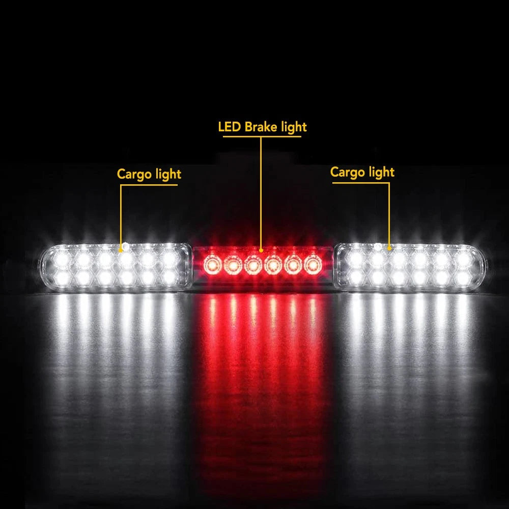 LED Third Brake Light for Ford F-150 (1997–2003) Smoke Rear Cargo Lamp