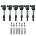 Set of 6 Ignition Coils & 6 NGK Iridium IX Spark Plugs for Enclave CTS Camaro (2005–2020)