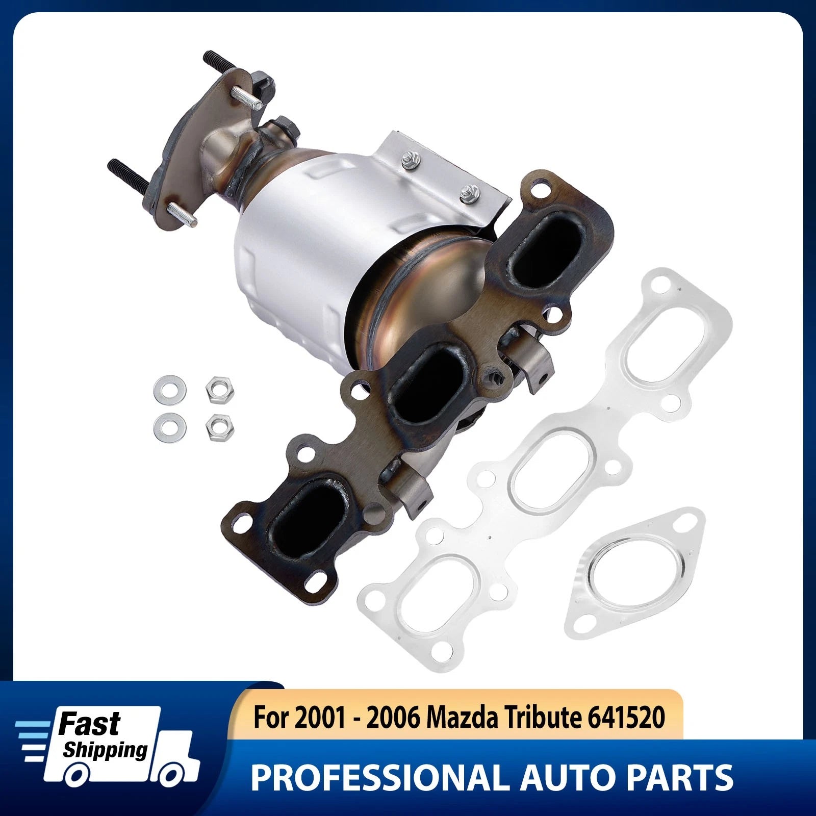Front Catalytic Converter for Ford Escape (2001–2007) & Mazda Tribute (2001–2006)
