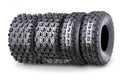 Set of 4 ATV Tires 21x7-10 & 22x10-10 for Yamaha Timberwolf 250 (1995–2000)
