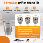 Foam Cannon Nozzle Set for Foam Makers (1.1/1.15/1.25mm)