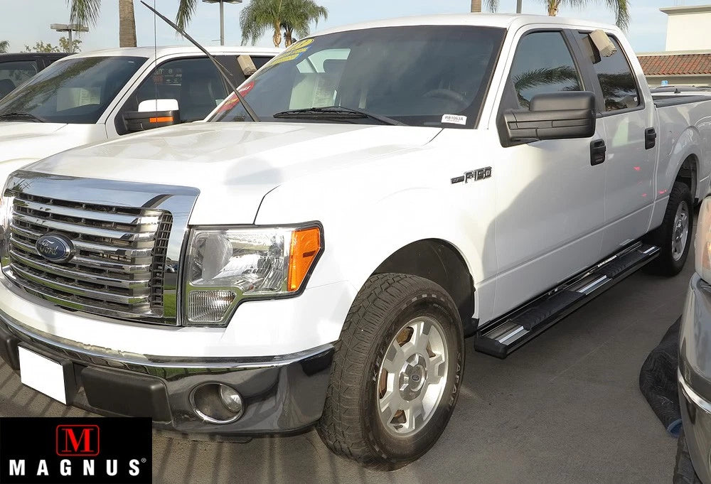 Chrome Running Boards for Ford F150 SuperCrew Cab (2009-2014)