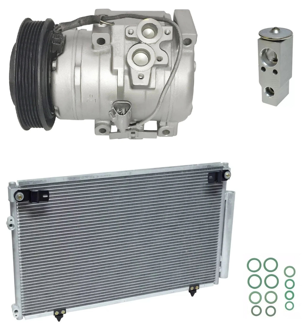 A C Compressor Kit With Condenser for Toyota Highlander 3.0L (2001–2007)