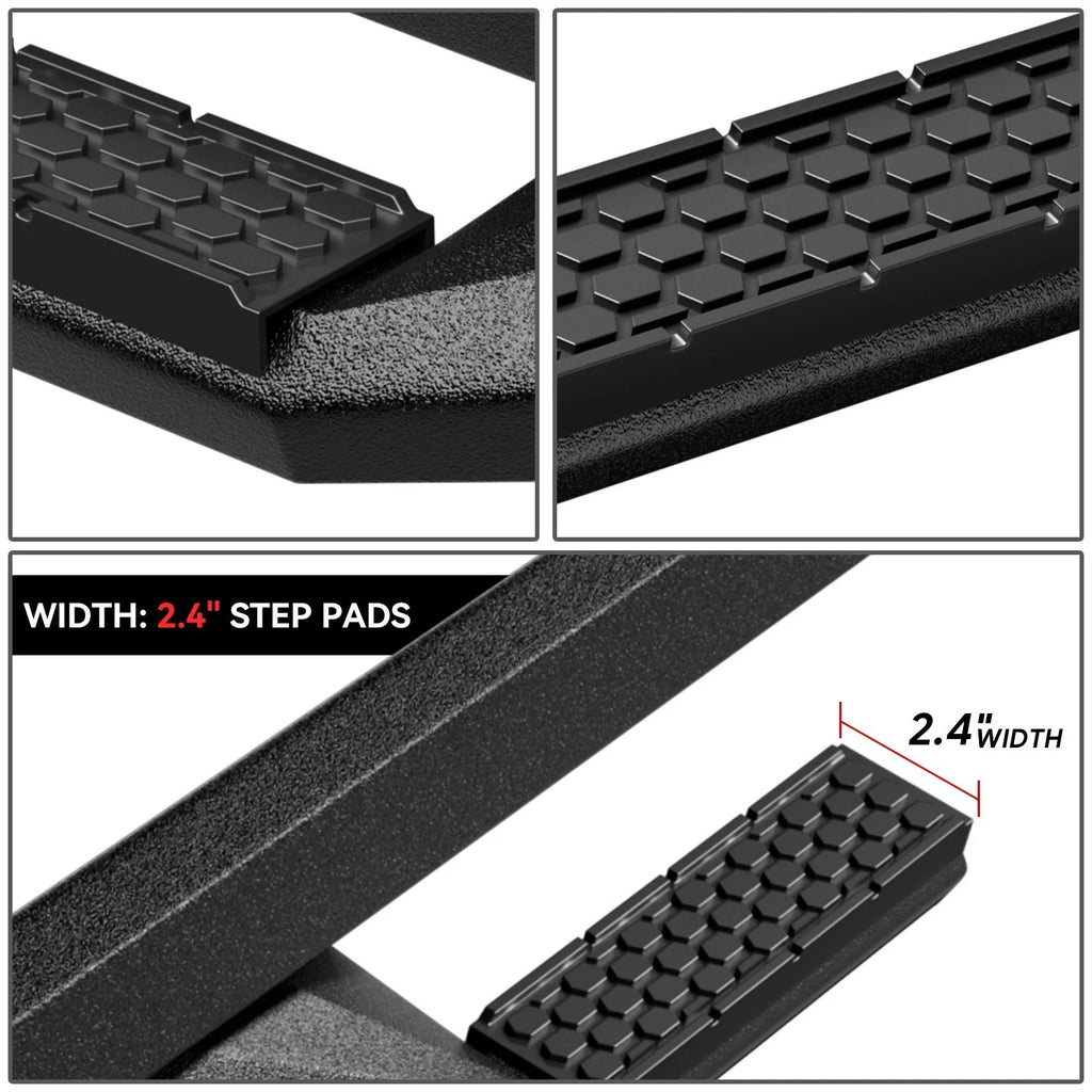 3" Step Nerf Bar Running Board for Silverado Sierra 1500-3500 (2007–2019)