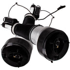 2 Front Air Suspension Struts + Compressor Kit for Mercedes W221 (2007-2013)