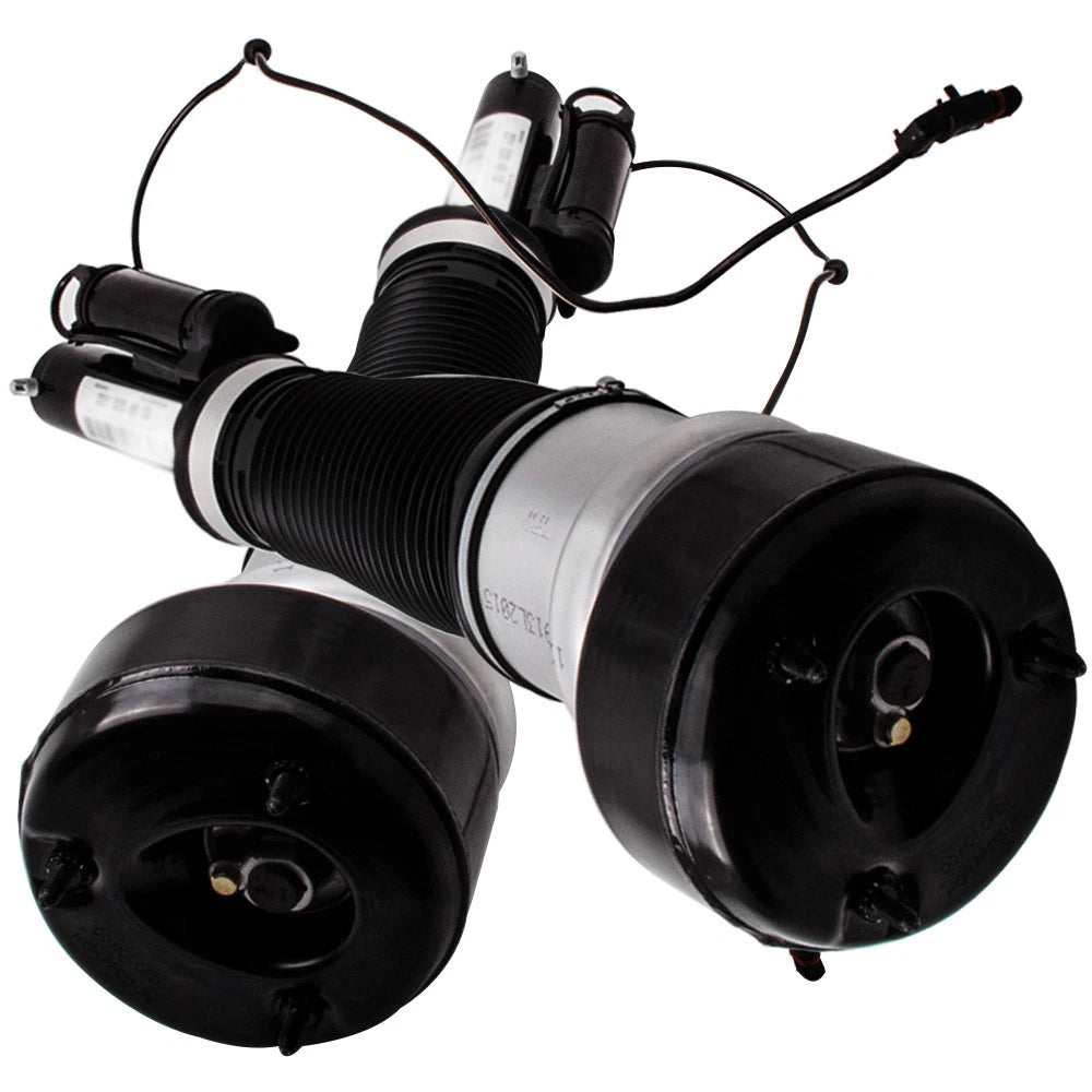 2 Front Air Suspension Struts + Compressor Kit for Mercedes W221 (2007-2013)