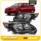 Headlight Assembly for Toyota Corolla (2011–2013) Left & Right Pair
