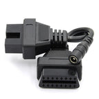 12 Pin OBD1 to 16 Pin OBD2 Diagnostic Adapter Cable for Mitsubishi Hyundai