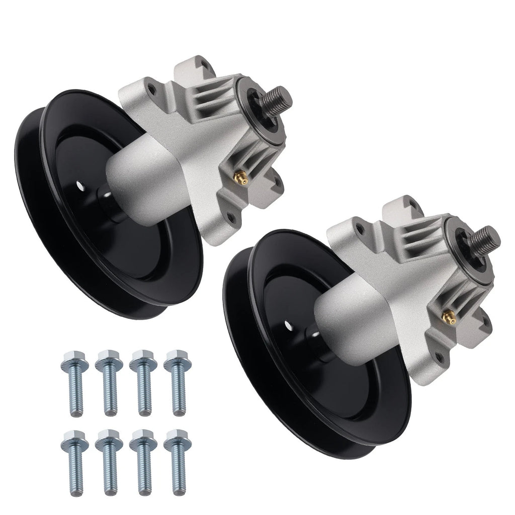 2X Mandrel Spindle for Troy-Bilt 42" 918-0624 918-0659 738-1010A 756-04216